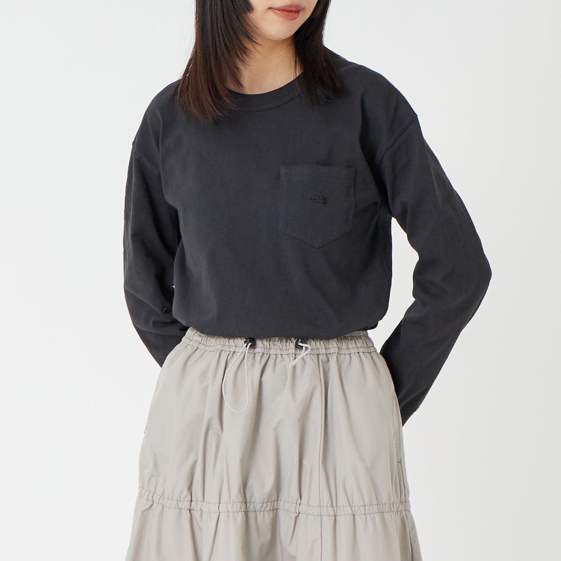 K BLACK&&モデル身長：162cm 着用サイズ：WS&&