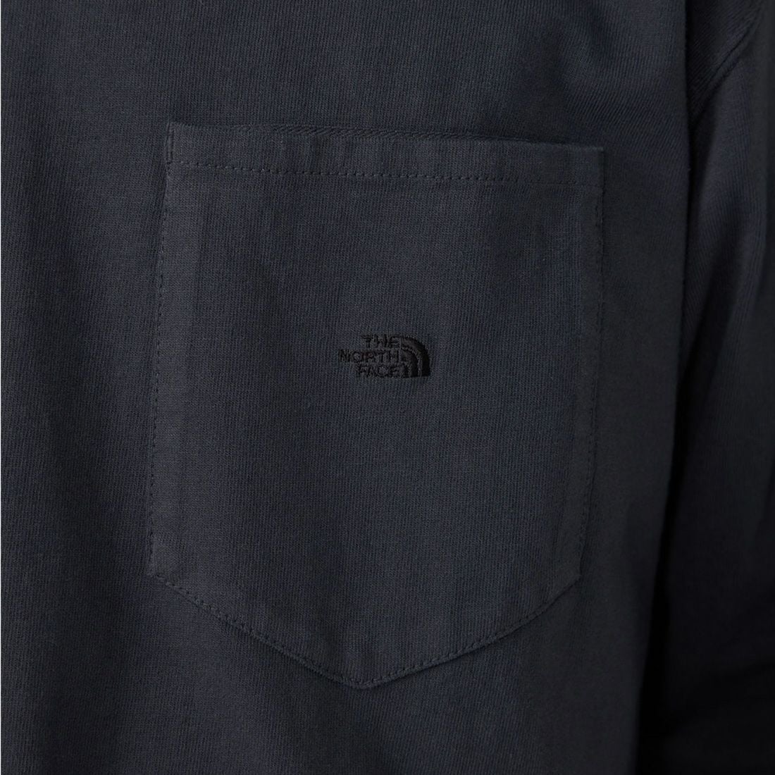 THE NORTH FACE PURPLE LABEL [ザ ノースフェイス パープルレーベル] 8オンスフィールド ロングスリーブポケットTシャツ [N25FT063] AH ASPHALT &&モデル身長：179cm 着用サイズ：M&&