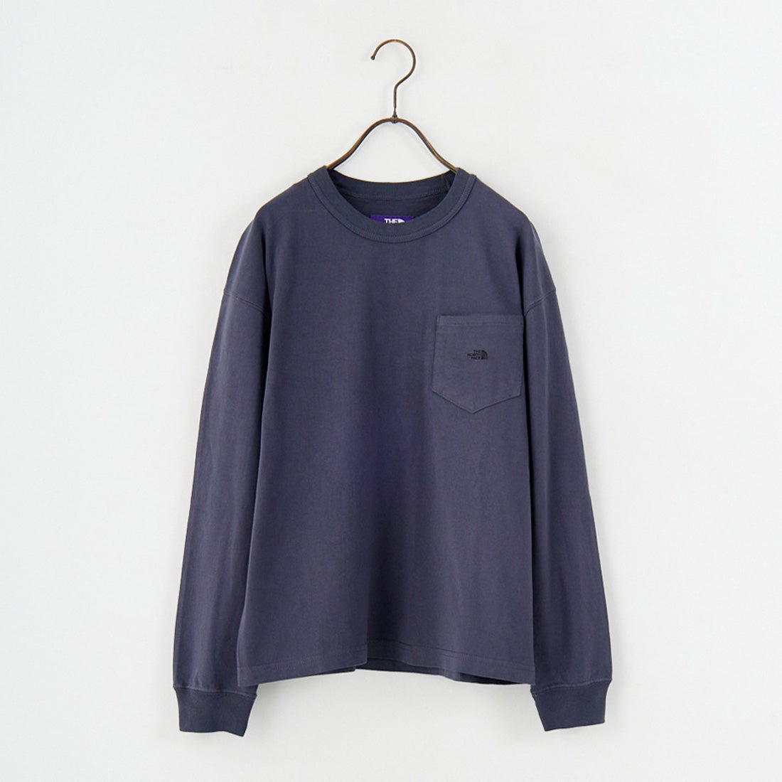 THE NORTH FACE PURPLE LABEL [ザ ノースフェイス パープルレーベル] 8オンスフィールド ロングスリーブポケットTシャツ [N25FT063] AH ASPHALT
