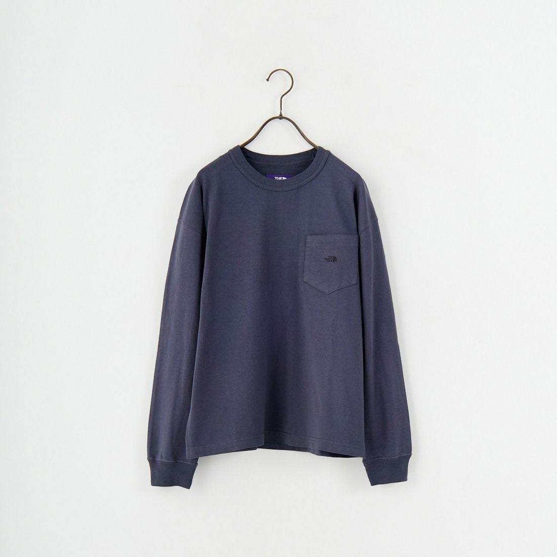 THE NORTH FACE PURPLE LABEL [ザ ノースフェイス パープルレーベル] 8オンスフィールド ロングスリーブポケットTシャツ [N25FT063] AH ASPHALT