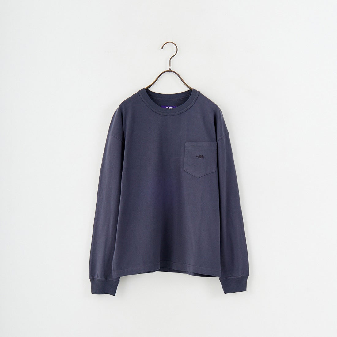 THE NORTH FACE PURPLE LABEL [ザ ノースフェイス パープルレーベル] 8オンスフィールド ロングスリーブポケットTシャツ [N25FT063] AH ASPHALT