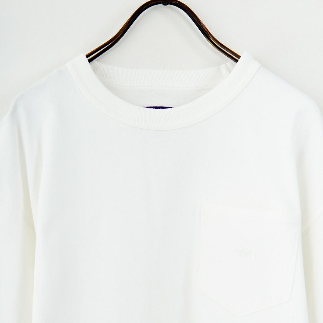 THE NORTH FACE PURPLE LABEL [ザ ノースフェイス パープルレーベル] 8オンスフィールド ロングスリーブポケットTシャツ [N25FT063] OW OFF WHI