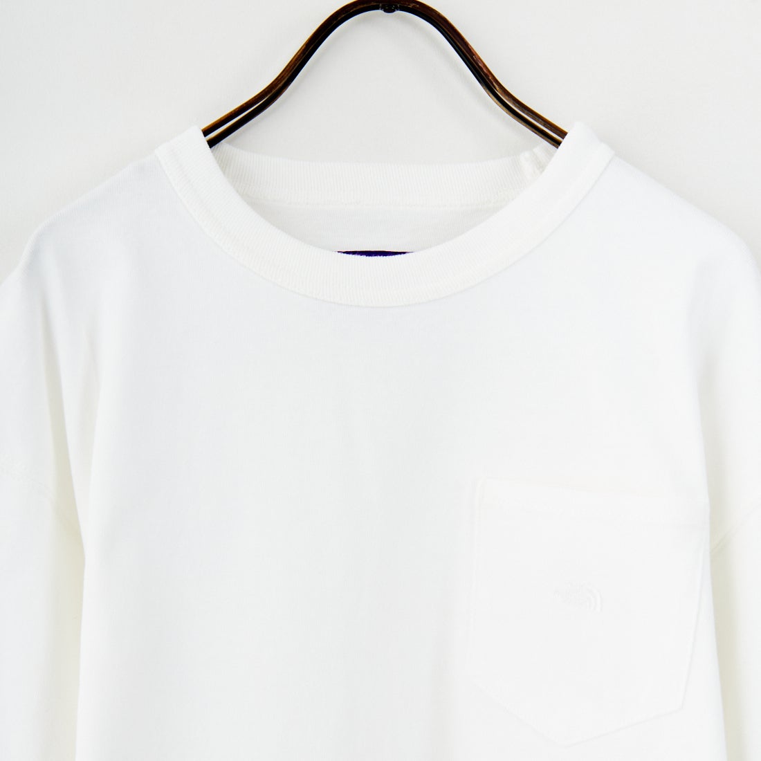 THE NORTH FACE PURPLE LABEL [ザ ノースフェイス パープルレーベル] 8オンスフィールド ロングスリーブポケットTシャツ [N25FT063] OW OFF WHI
