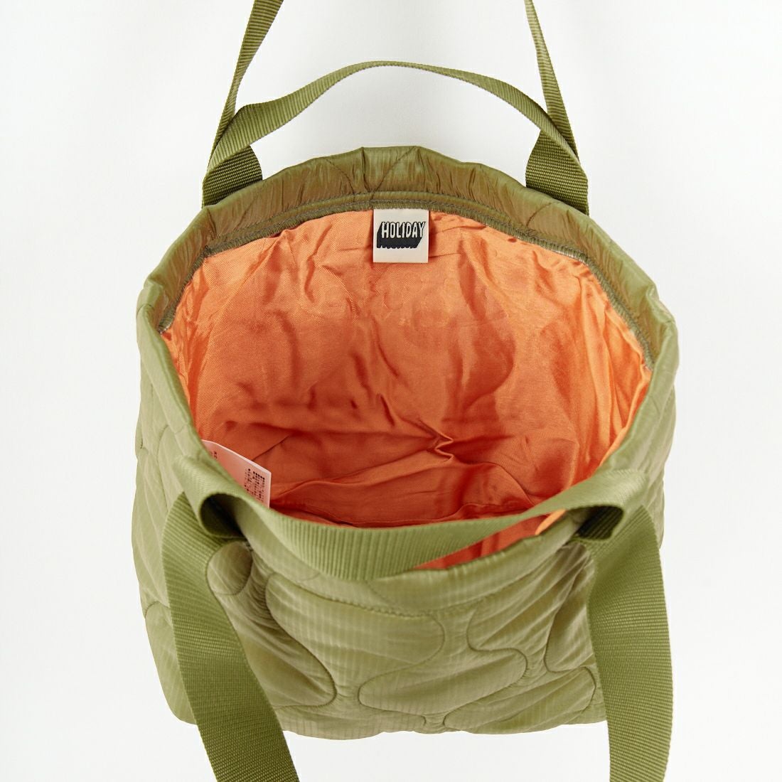HOLIDAY [ホリデイ] ミリタリーキルティングバッグ [25203021] KHAKI