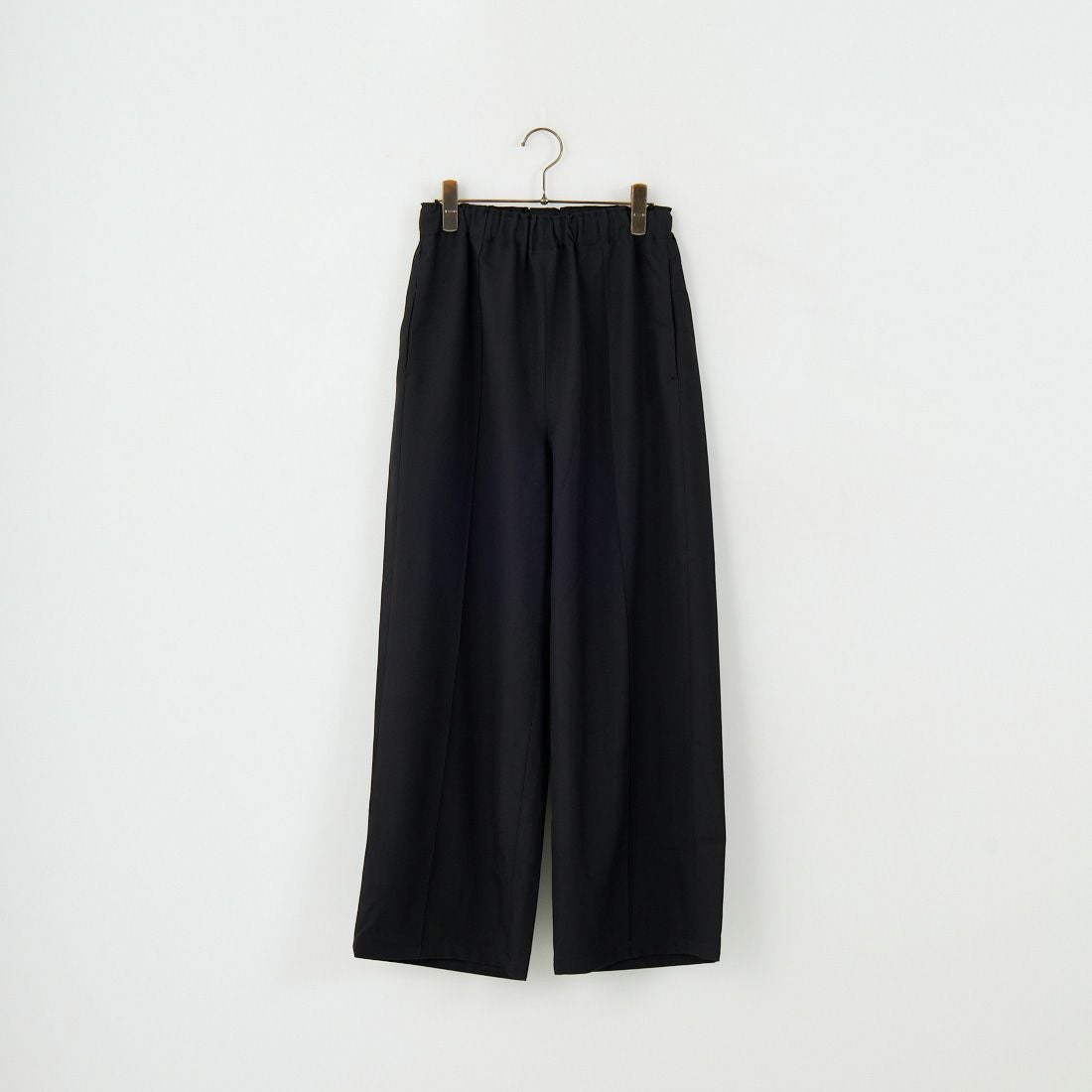anuke [アンヌーク] ピンタックワイドパンツ [62520730] BLK