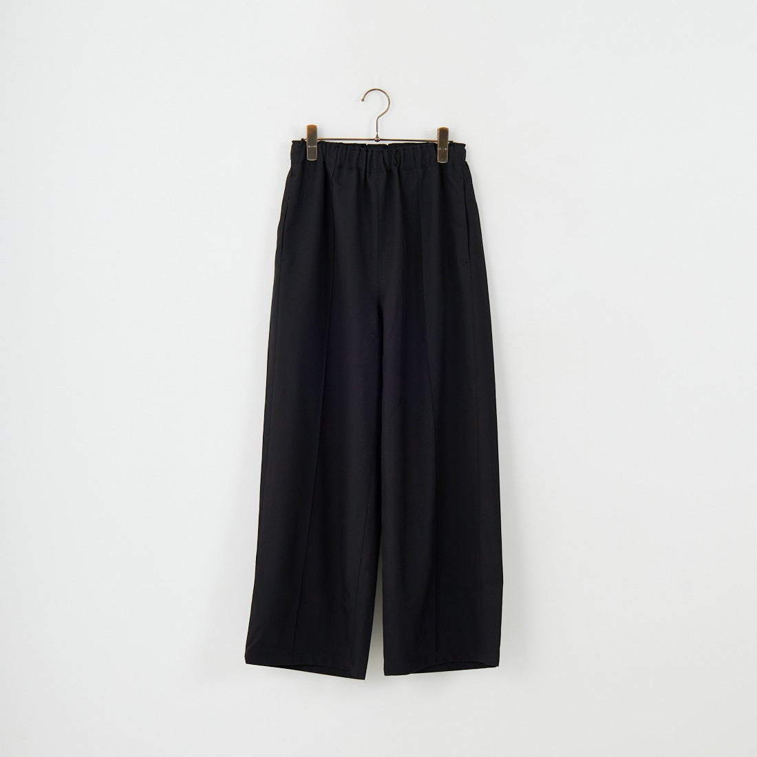 anuke [アンヌーク] ピンタックワイドパンツ [62520730] BLK