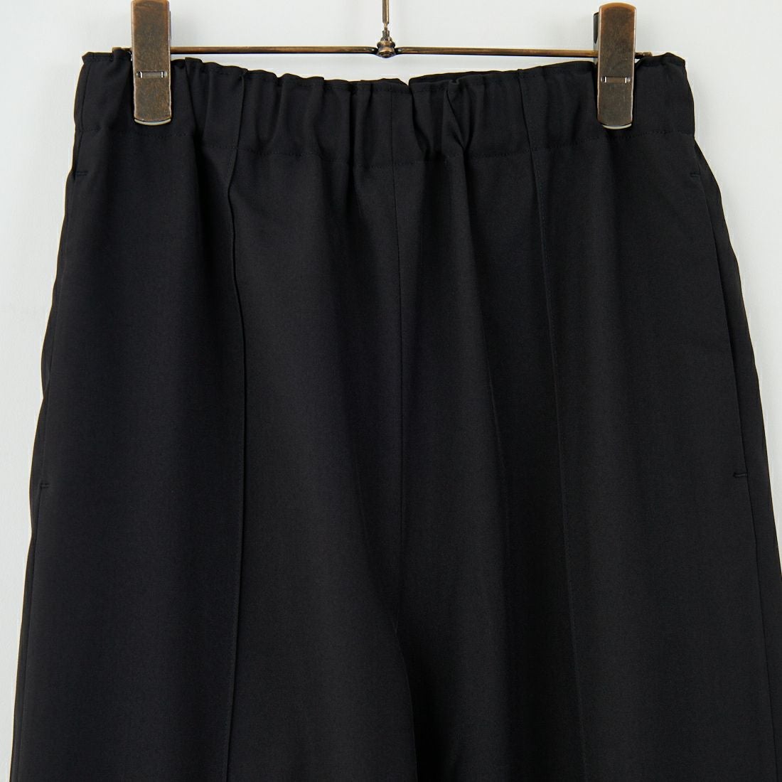 anuke [アンヌーク] ピンタックワイドパンツ [62520730] BLK