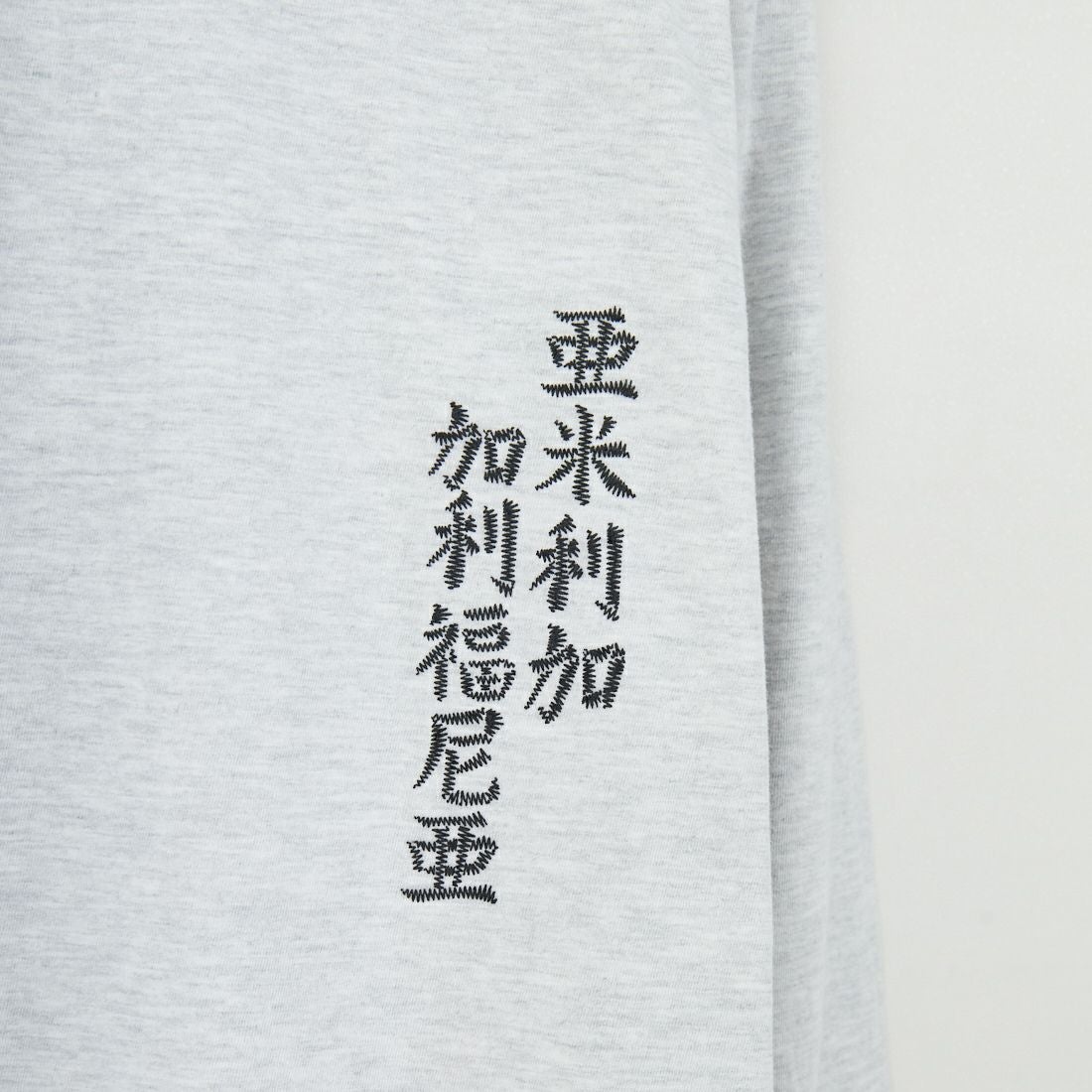 ILL ONE EIGHTY [イル ワンエイティ] アメリカンウェーブ ロングスリーブTシャツ [ILL252-02B] WHT HEATHE