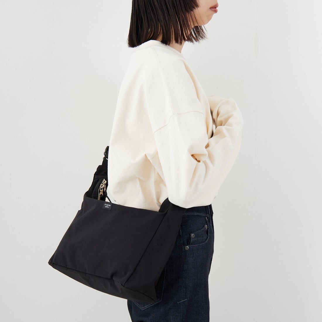 STANDARD SUPPLY [スタンダードサプライ] トライアングルショルダーバッグ [4100185] 11 BLACK