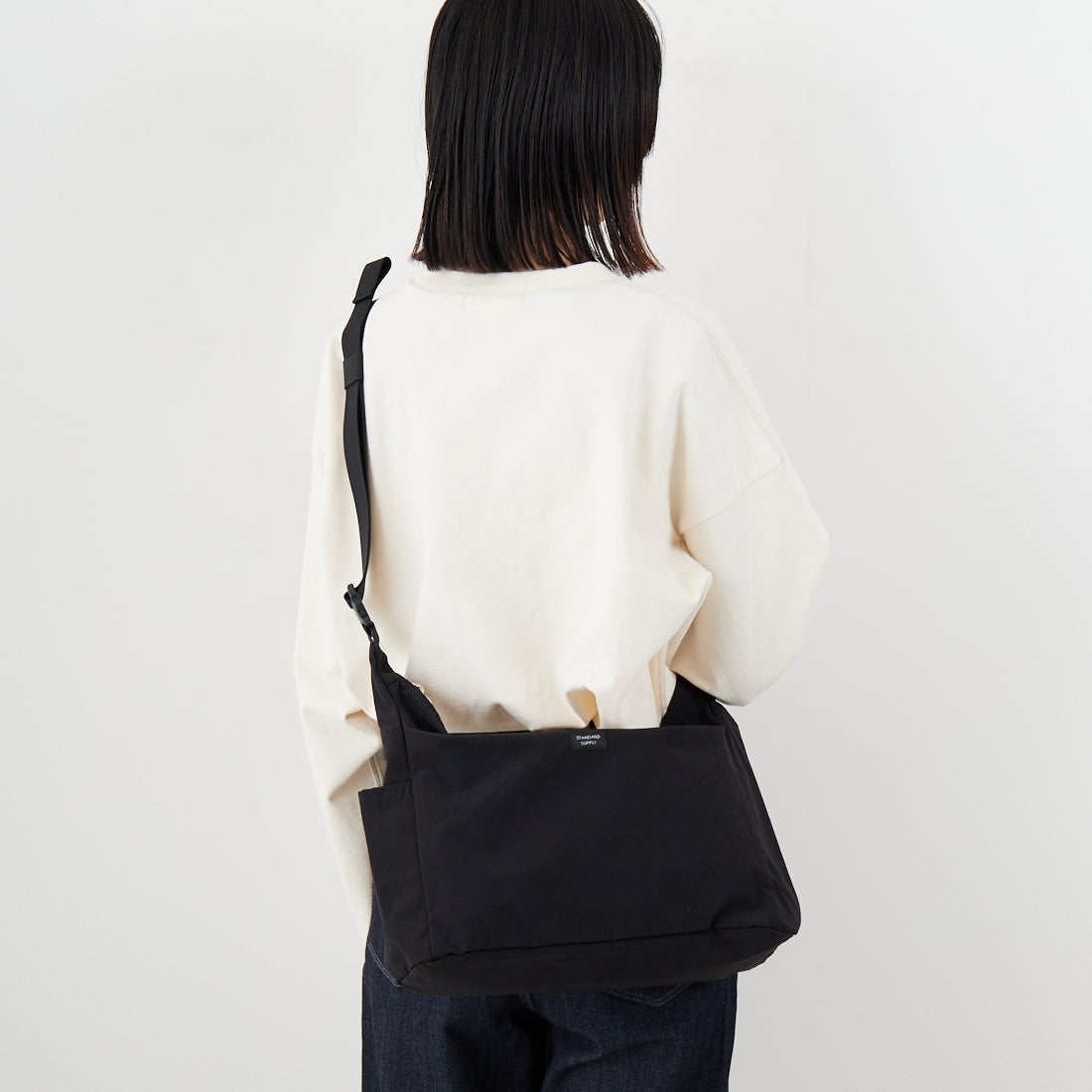 STANDARD SUPPLY [スタンダードサプライ] トライアングルショルダーバッグ [4100185] 11 BLACK