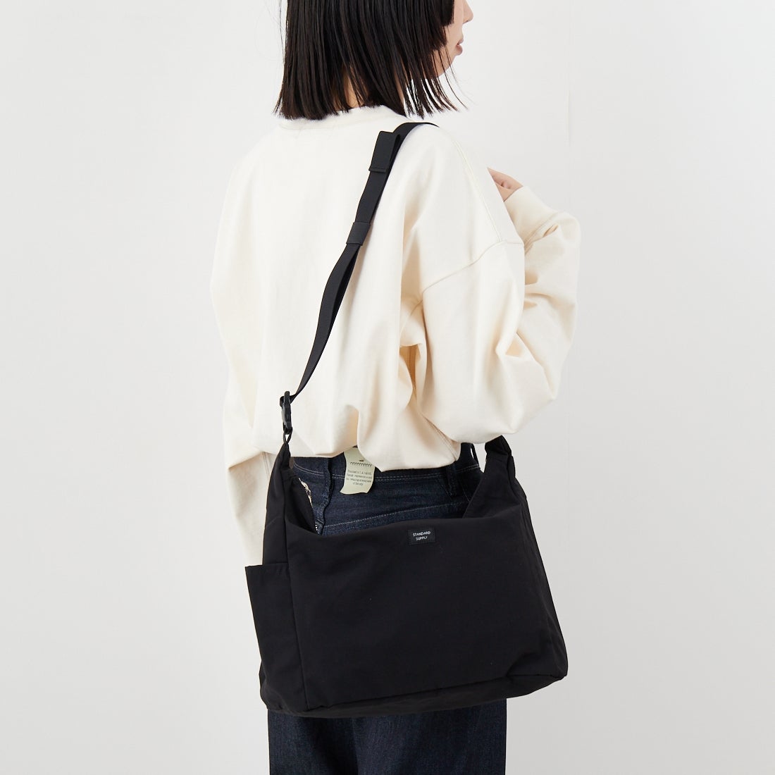STANDARD SUPPLY [スタンダードサプライ] トライアングルショルダーバッグ [4100185] 11 BLACK