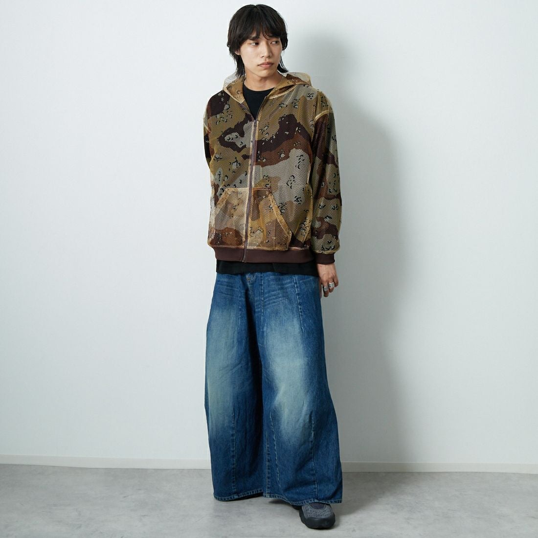 Needles [ニードルズ] ヒザデルバギーデニムパンツ [RW233]｜ジーンズ