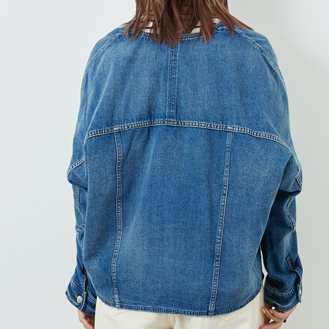 ANTGAUGE [アントゲージ] カーデGジャン [AA717] 36 ﾕｰｽﾞﾄﾞ &&モデル身長：167cm 着用サイズ：F&&