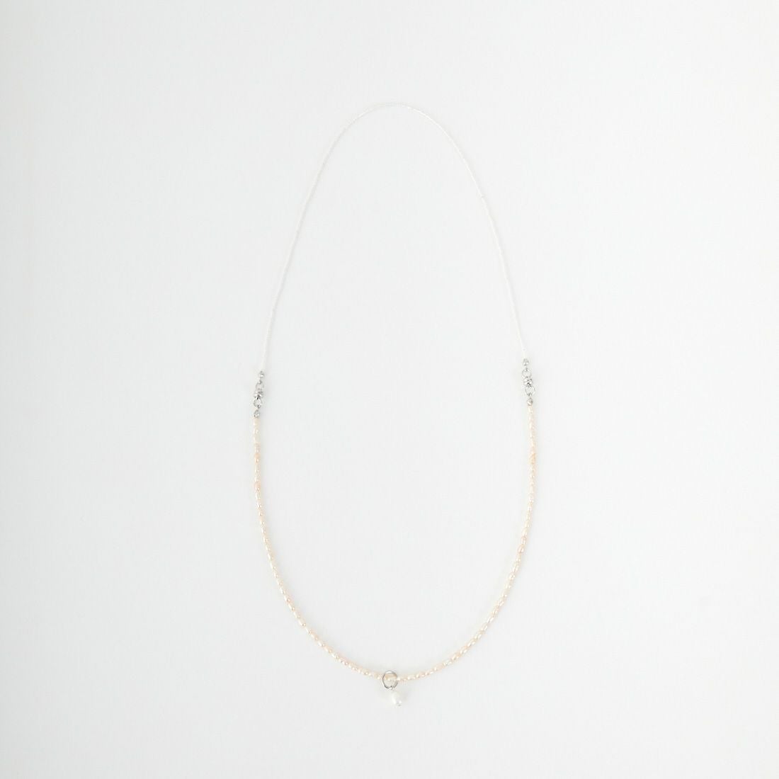 STELLA CIFFON [ステラシフォン] 淡水パールコンビネーションネックレス [AST3-26N10] 00 SILVER