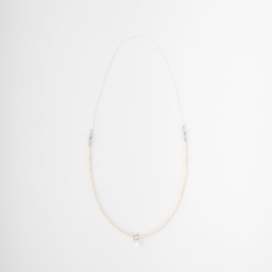 STELLA CIFFON [ステラシフォン] 淡水パールコンビネーションネックレス [AST3-26N10] 00 SILVER