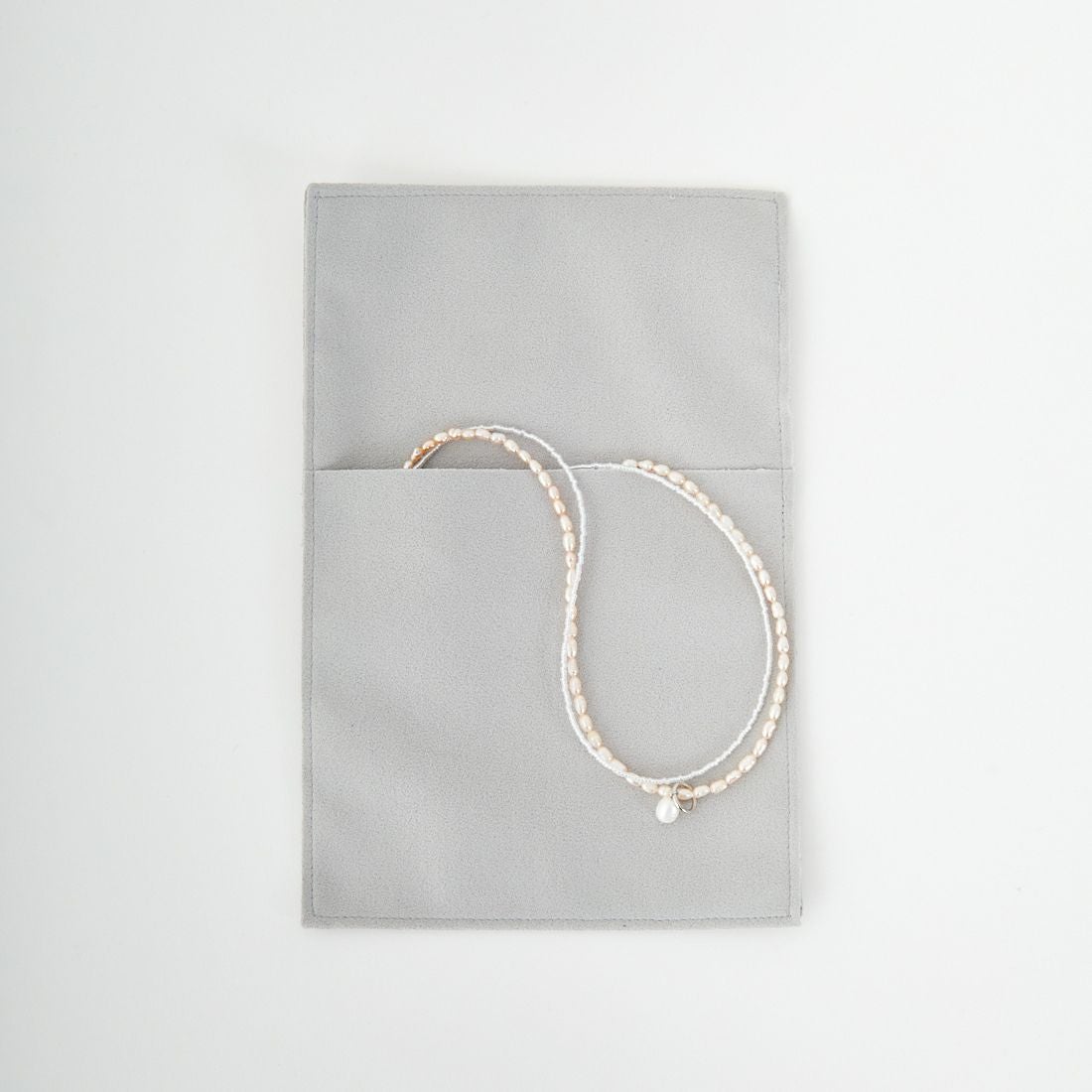 STELLA CIFFON [ステラシフォン] 淡水パールコンビネーションネックレス [AST3-26N10] 00 SILVER