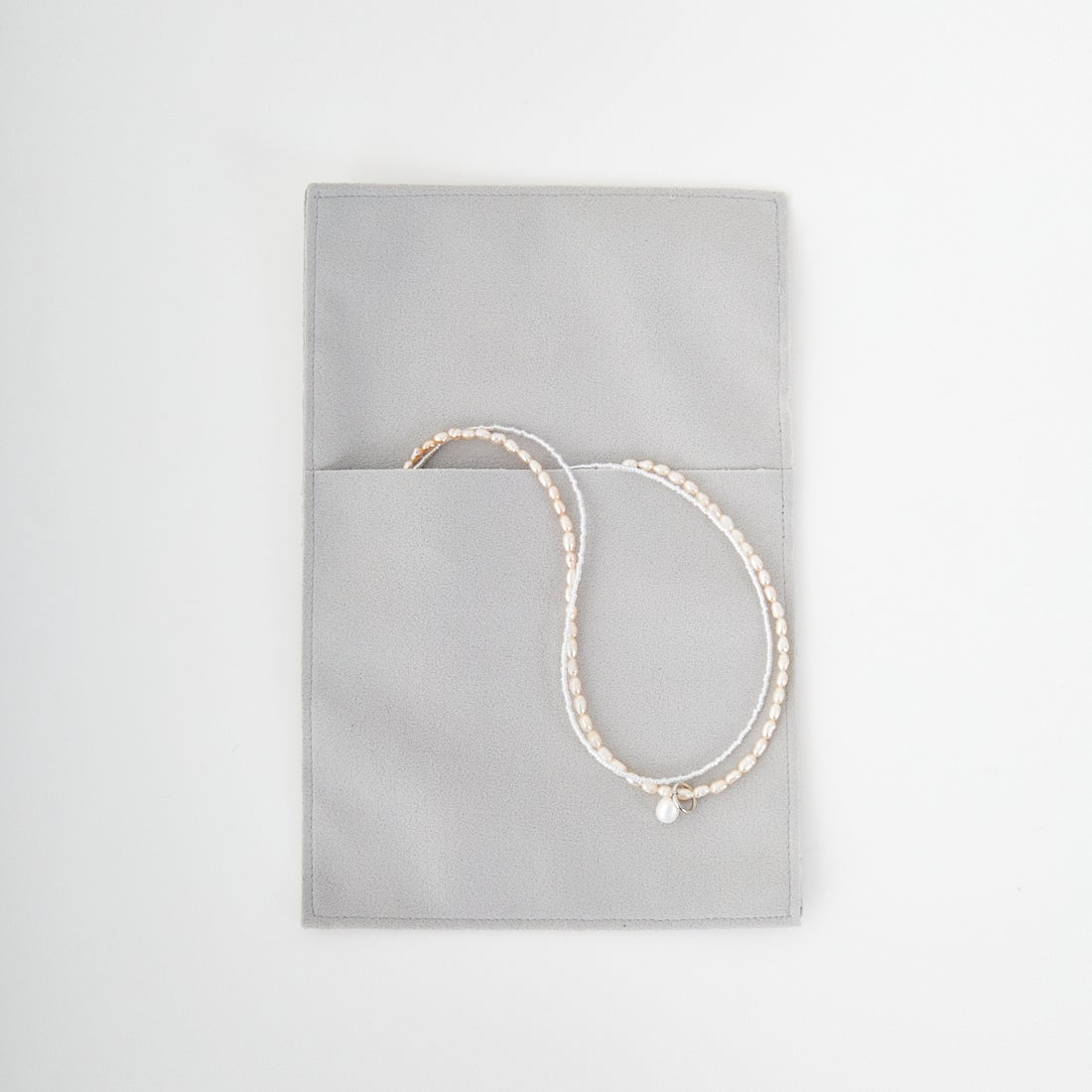 STELLA CIFFON [ステラシフォン] 淡水パールコンビネーションネックレス [AST3-26N10] 00 SILVER