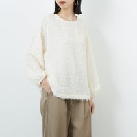 02 WHITE&&モデル身長：162cm 着用サイズ：36&&