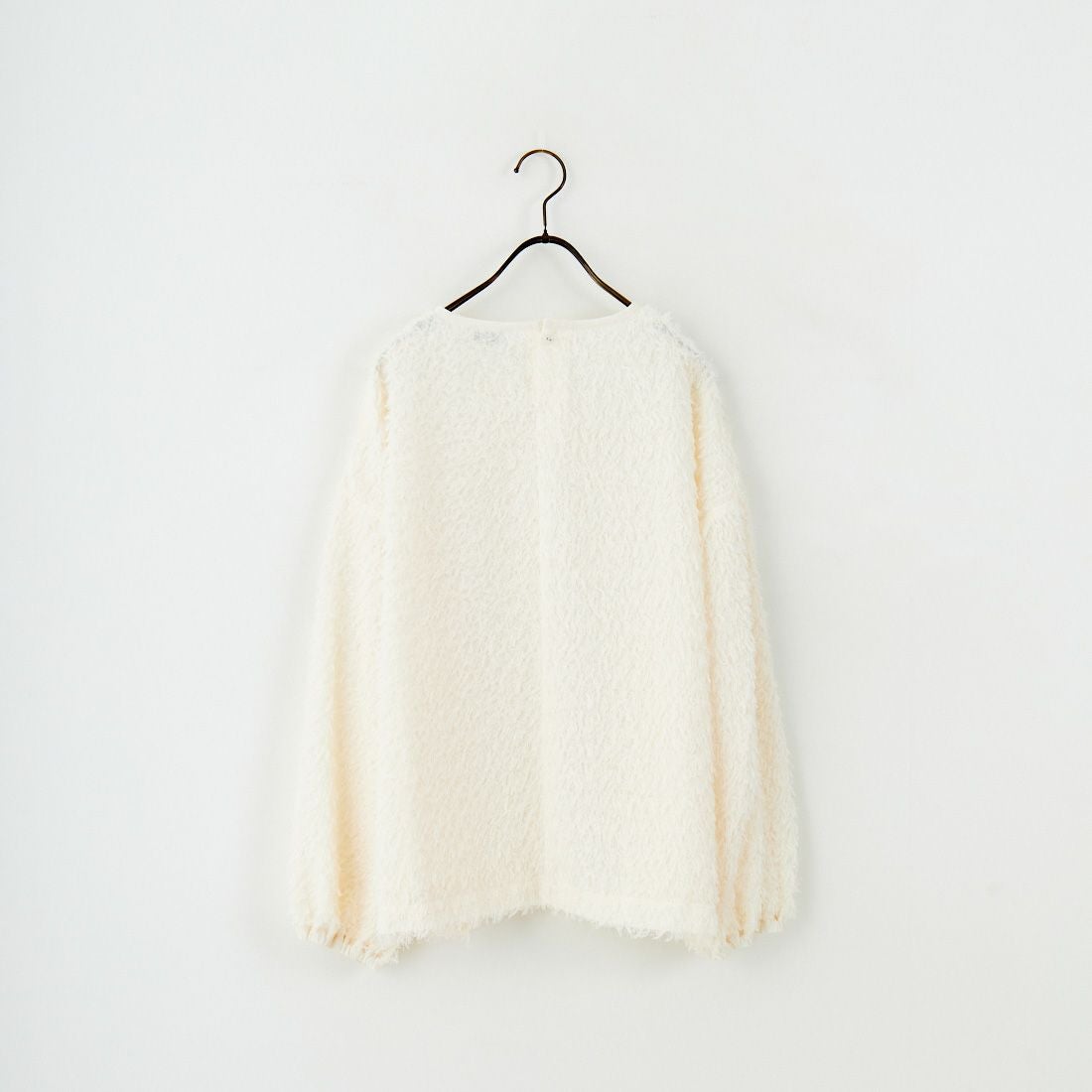 STELLA CIFFON [ステラシフォン] シアーカットジャガードブラウス [ST3-26406] 02 WHITE