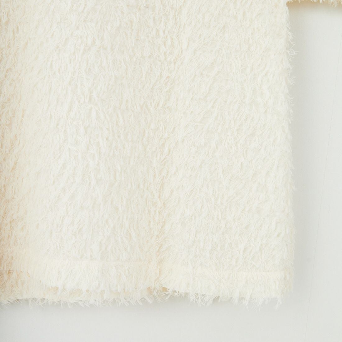 STELLA CIFFON [ステラシフォン] シアーカットジャガードブラウス [ST3-26406] 02 WHITE