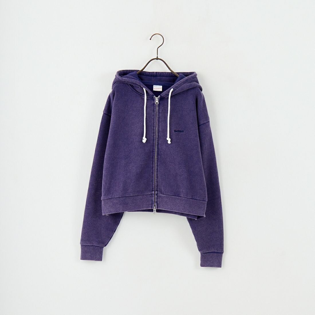 Health knit [ヘルスニット] 別注 ショート丈 クラシックスウェットジップパーカー [HR25F-L270IN-JF] NAVY