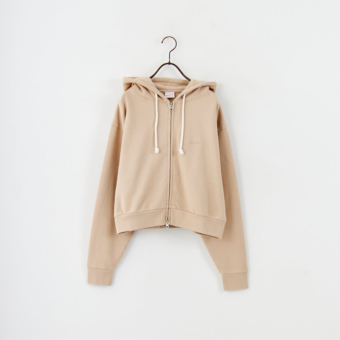 Health knit [ヘルスニット] 別注 ショート丈 クラシックスウェットジップパーカー [HR25F-L270IN-JF] BEIGE