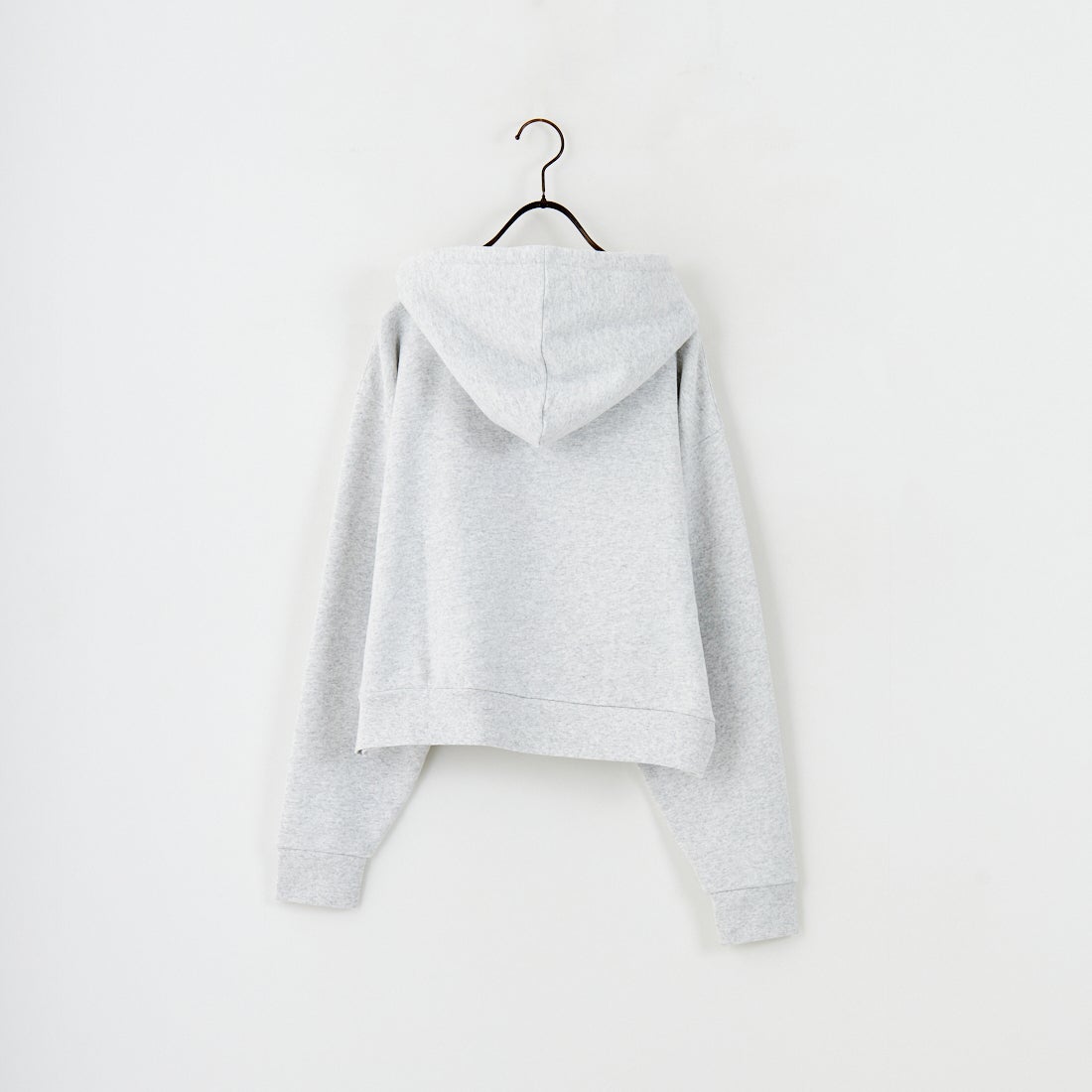 Health knit [ヘルスニット] 別注 ショート丈 クラシックスウェットジップパーカー [HR25F-L270IN-JF] H.GRAY