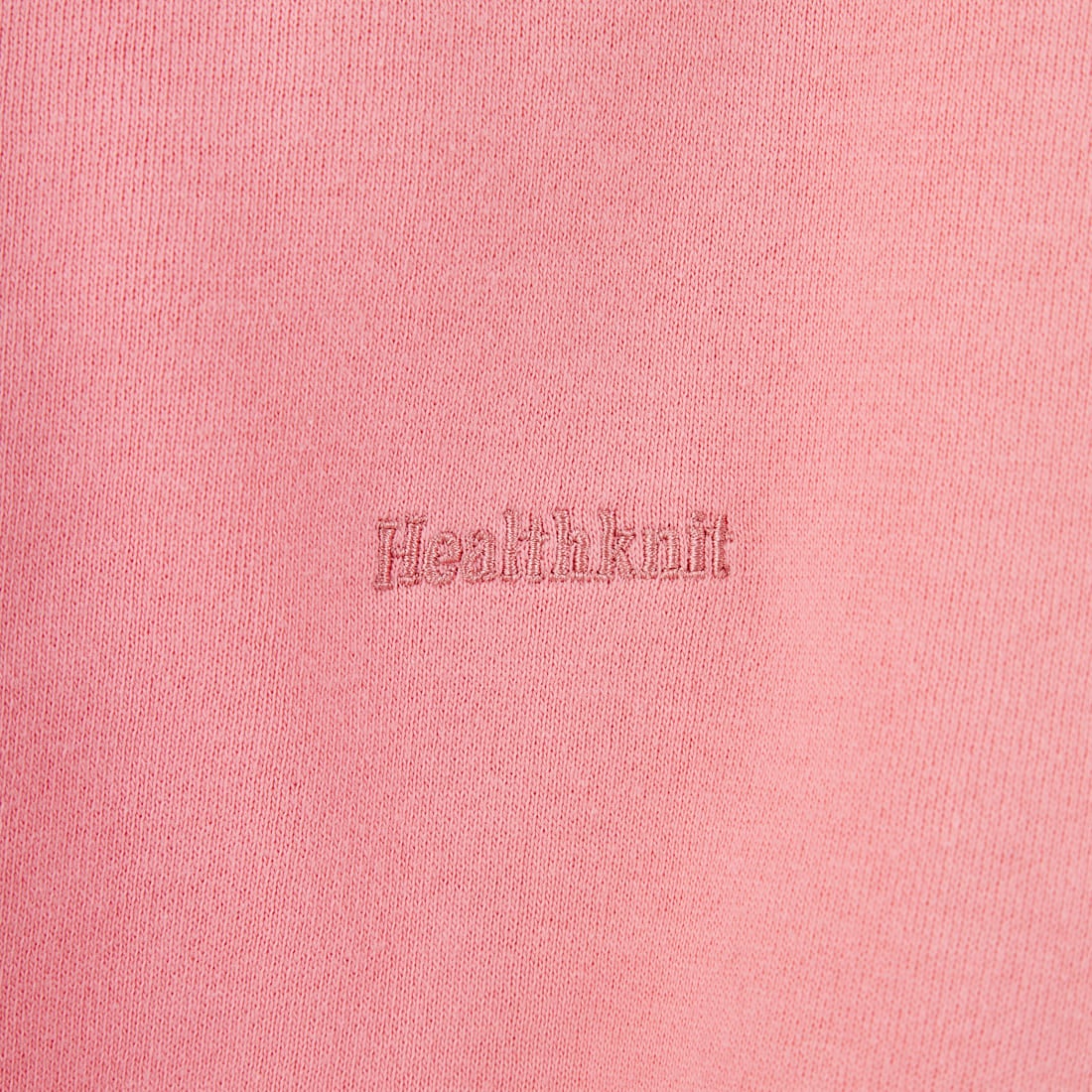 Health knit [ヘルスニット] 別注 ショート丈 クラシックスウェットジップパーカー [HR25F-L270IN-JF] PINK