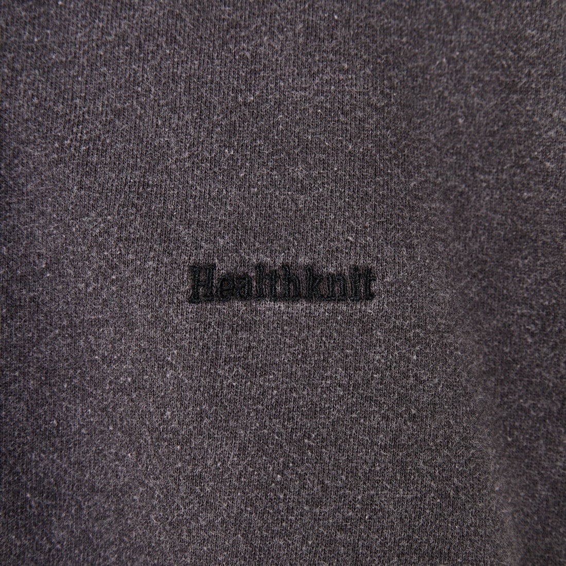 Health knit [ヘルスニット] 別注 ショート丈 クラシックスウェットジップパーカー [HR25F-L270IN-JF] CHARCOAL