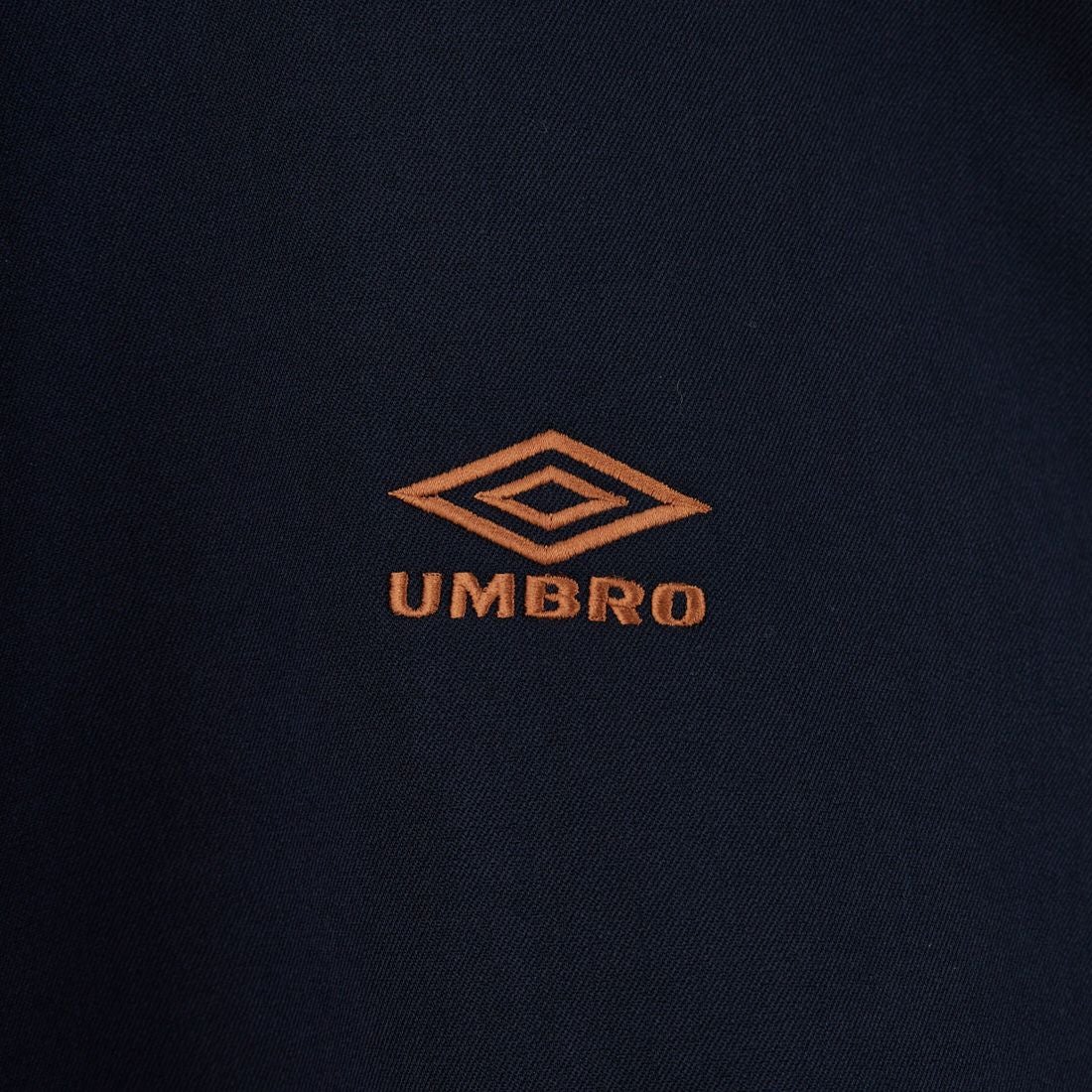 UMBRO [アンブロ] 別注 ワンポイント刺繍ロゴ ドローコードスウェット [KBT126-NK-PO2-MS-JF] NAVY