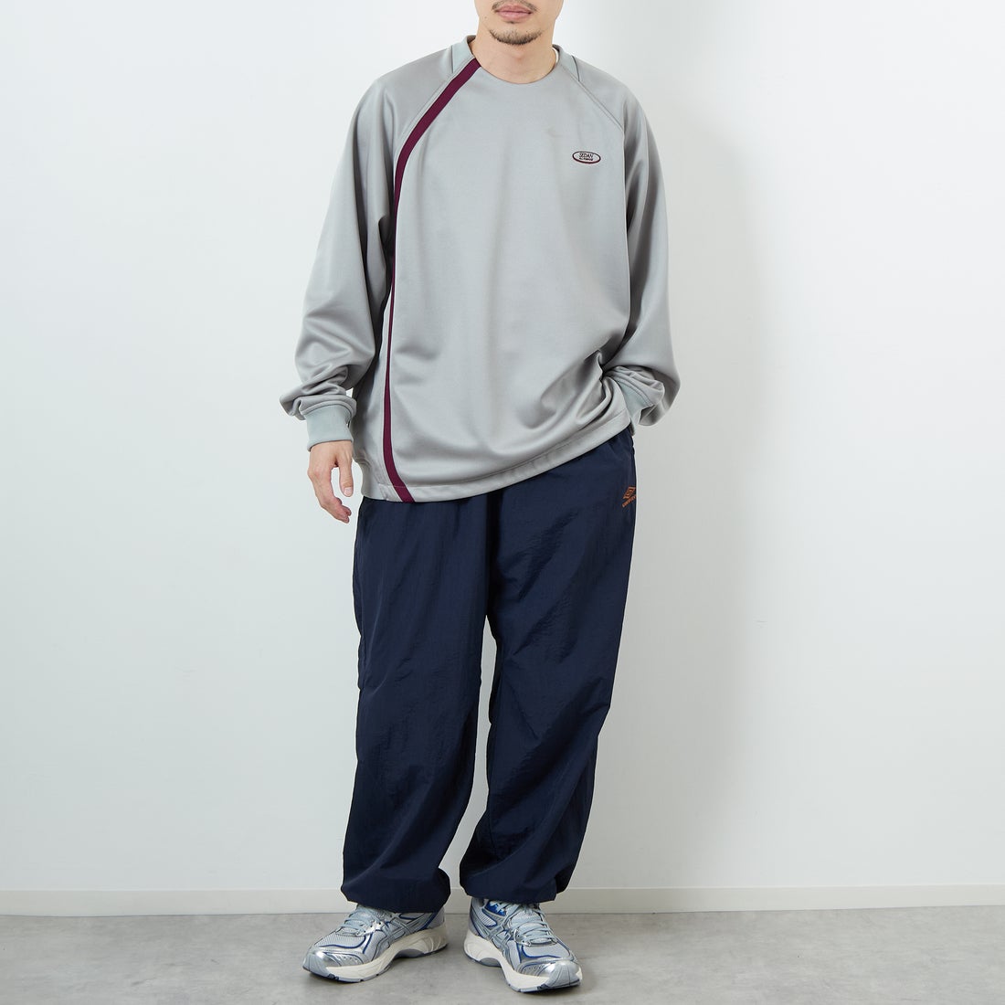 UMBRO [アンブロ] 別注 ナイロントラックパンツ [KBT126-NK-PT1-MS-JF