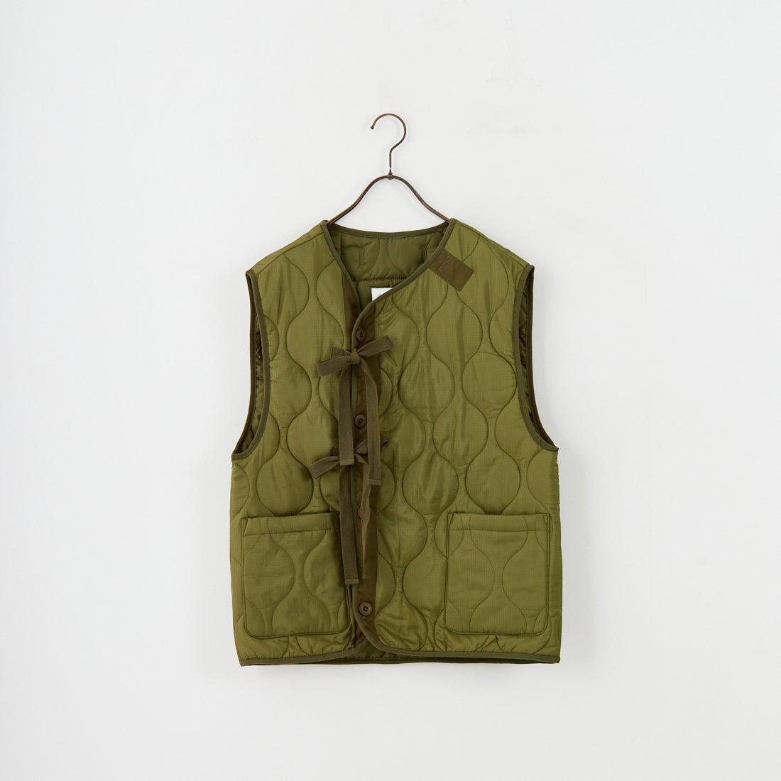 予約商品】MILITARY [ミリタリー] 別注 フロントリボンキルティング