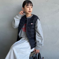 BLACK&&モデル身長：150cm 着用サイズ：S&&