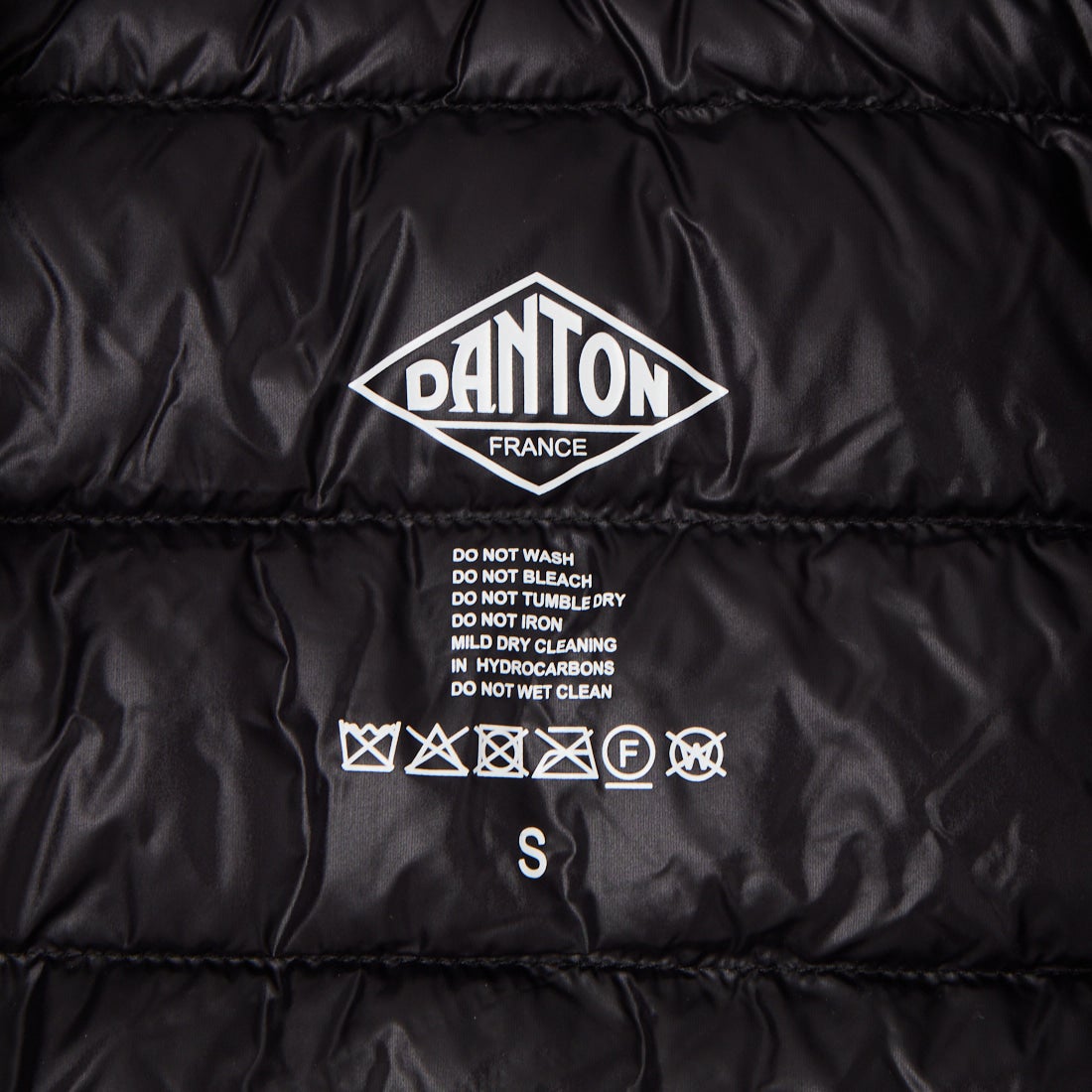 DANTON [ダントン] インナーダウン クルーネックベスト [DT-A0002RRT] BLACK