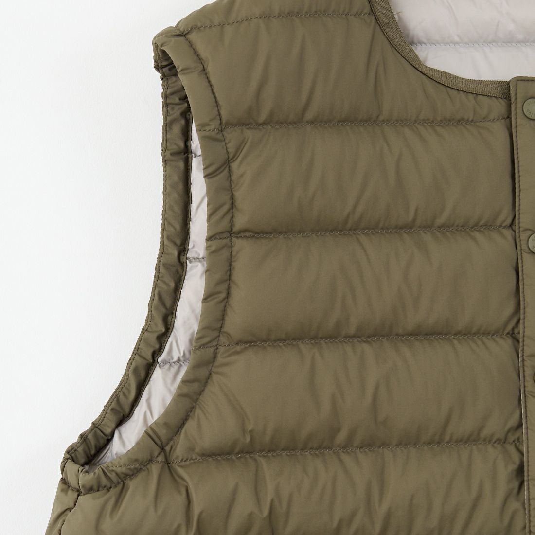 DANTON [ダントン] インナーダウン クルーネックベスト [DT-A0002RRT] OLIVE