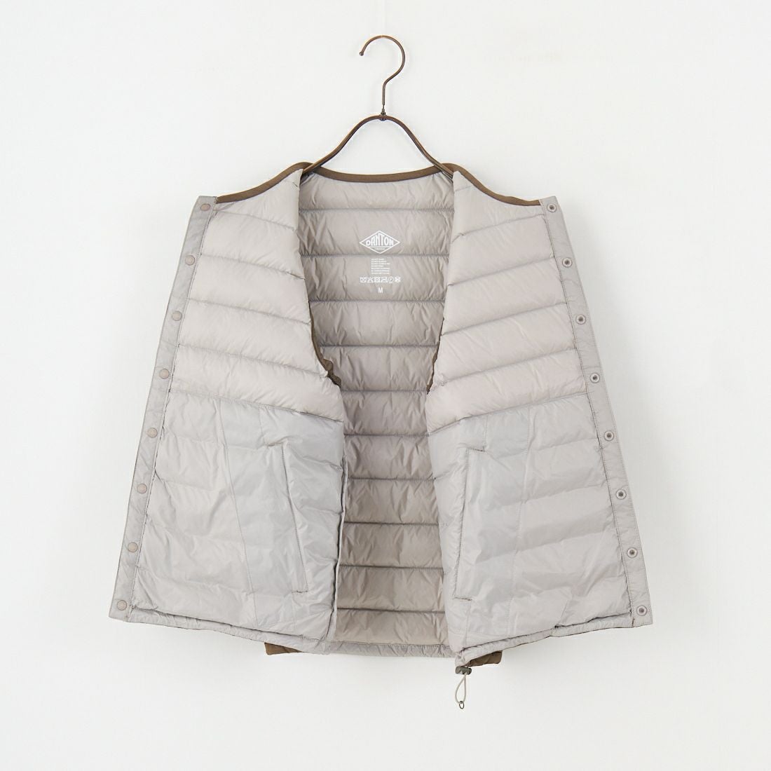 DANTON [ダントン] インナーダウン クルーネックベスト [DT-A0002RRT] OLIVE