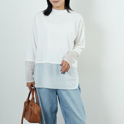 02 OFF&&モデル身長：167cm 着用サイズ：F&&