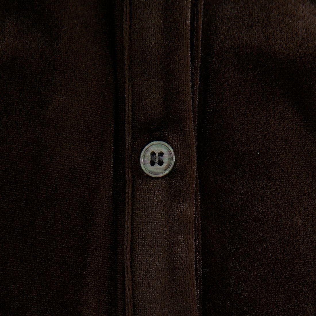 hwyl [ヒュイル] ベロアシャツ [55285554] ﾌﾞﾗｳﾝ