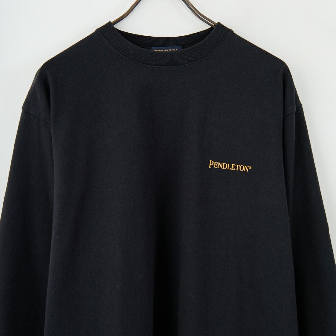 PENDLETON [ペンドルトン] バックプリント ロングスリーブTシャツ [5475-1015] 49 BLACK H