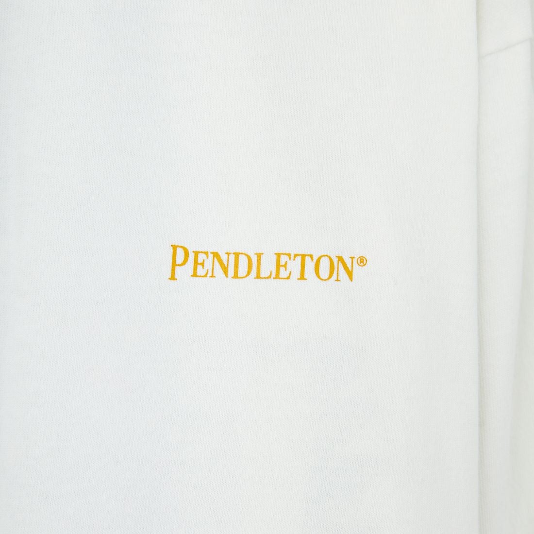 PENDLETON [ペンドルトン] バックプリント ロングスリーブTシャツ [5475-1015] 09 O.WHITE