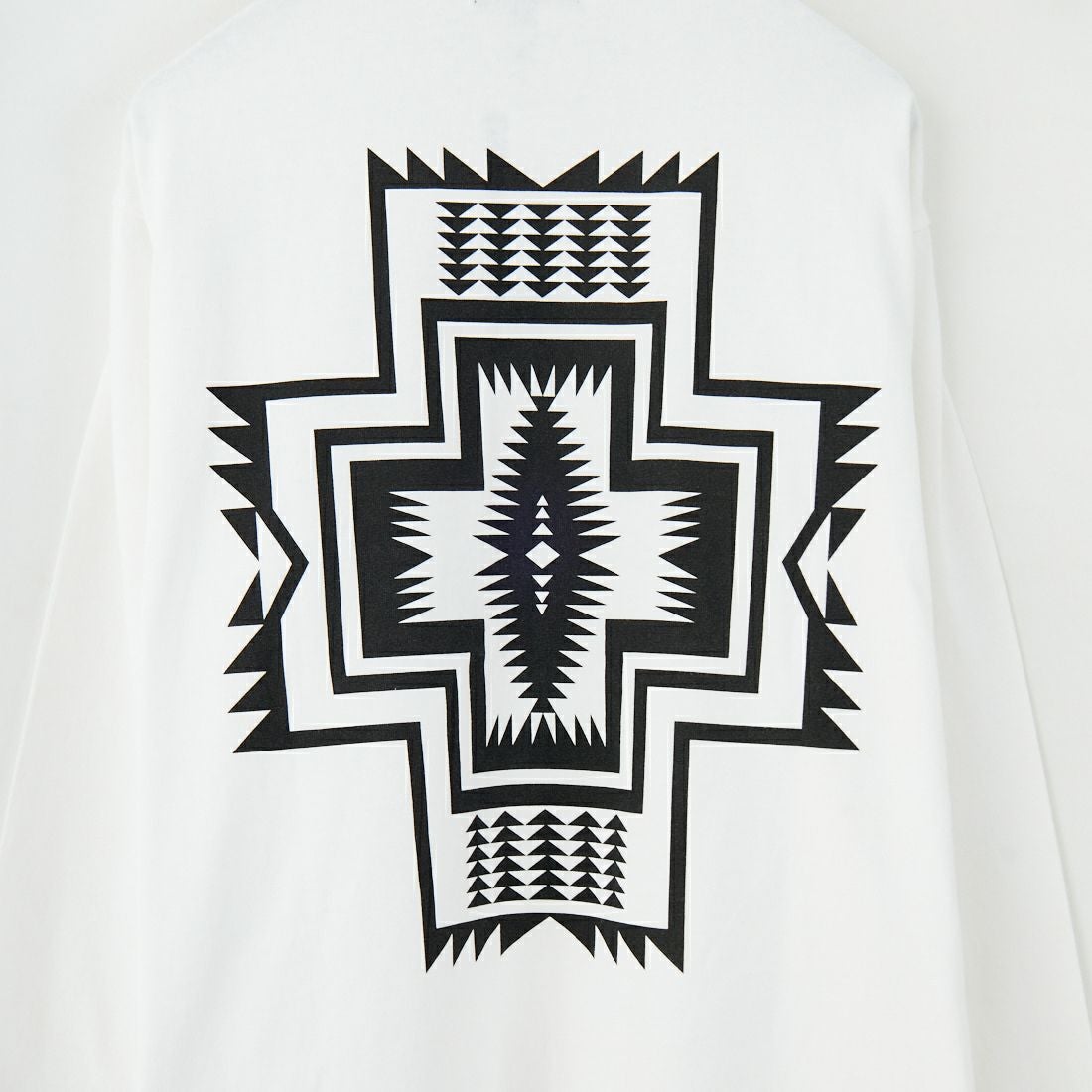 PENDLETON [ペンドルトン] バックプリント ロングスリーブTシャツ [5475-1015] 09 O.WHITE