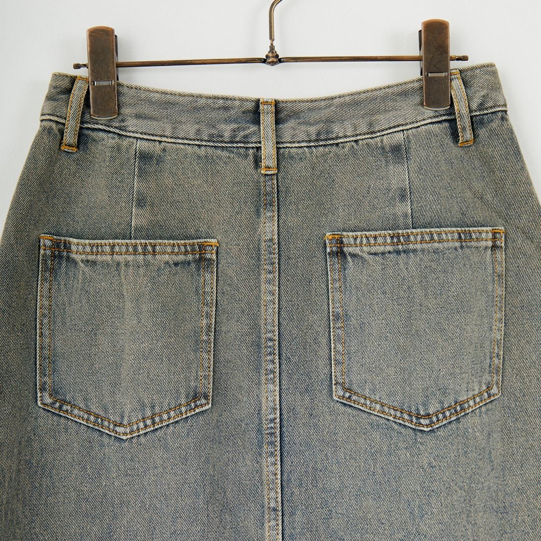 Jeans Factory Clothes [ジーンズファクトリークローズ] コットンデニムナロースカート [JFC-254-066] T.ACID BLU