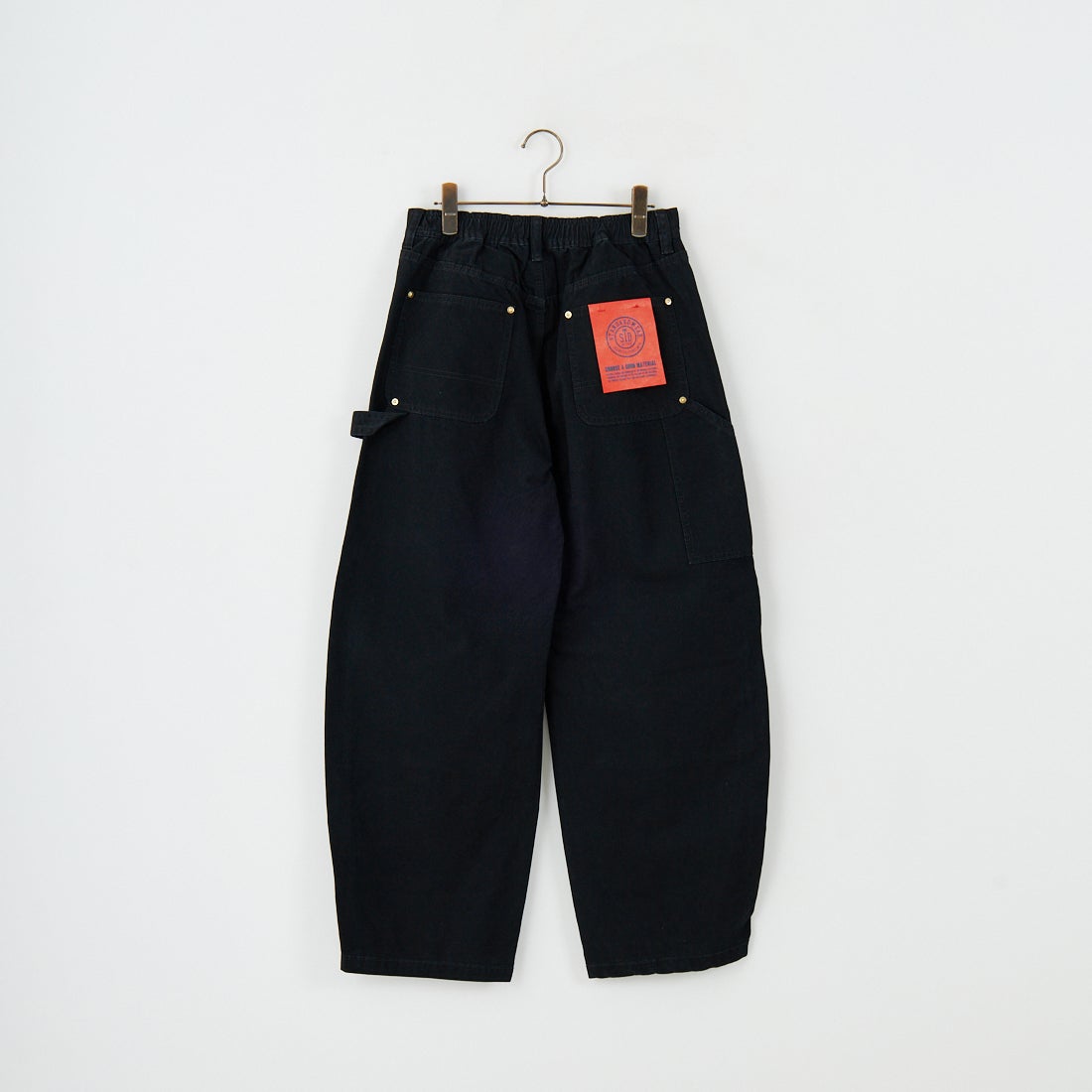 Jeans Factory Clothes [ジーンズファクトリークローズ] STANDARD ダブルニーダックカーブペインターパンツ [JFC-254-064] BLACK