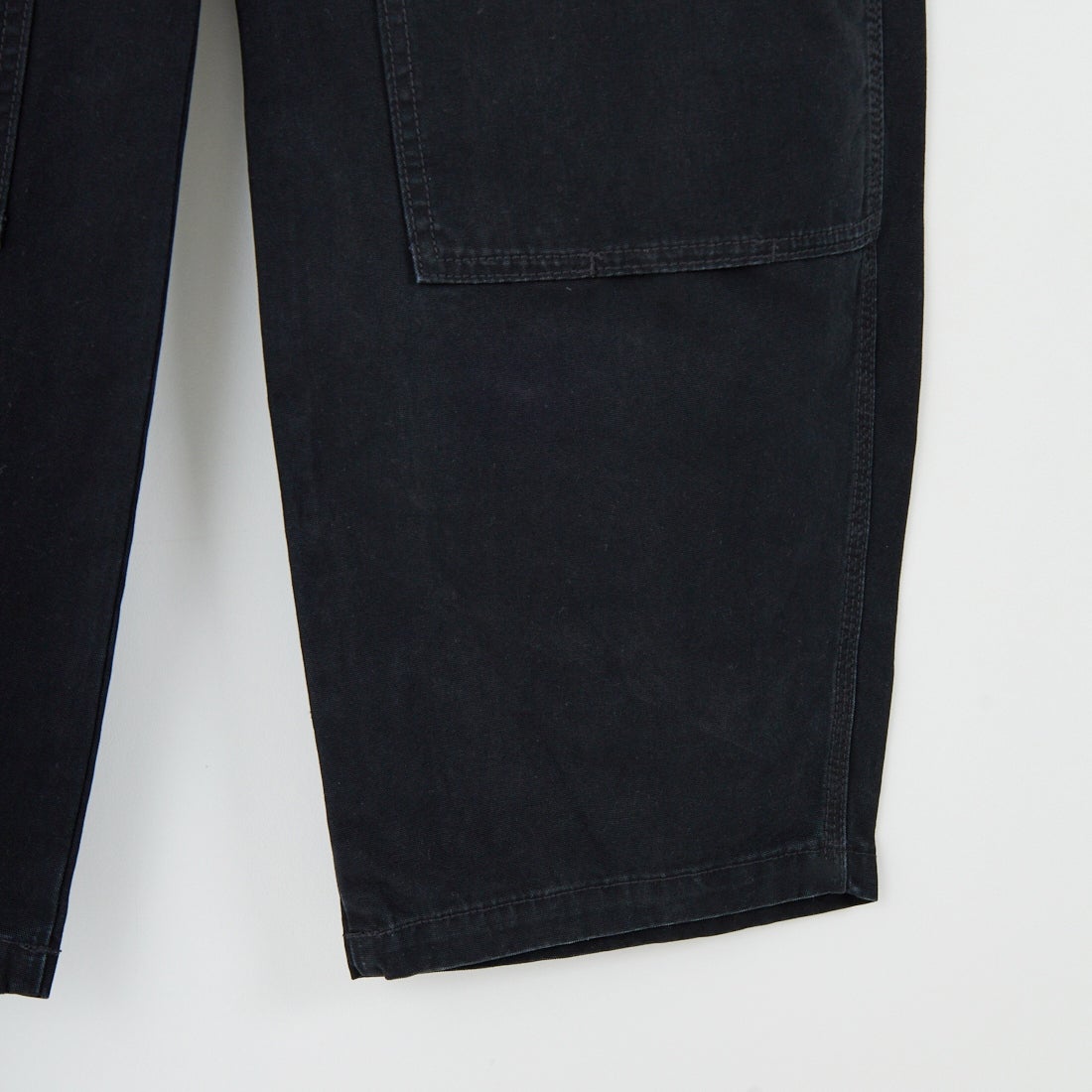 Jeans Factory Clothes [ジーンズファクトリークローズ] STANDARD ダブルニーダックカーブペインターパンツ [JFC-254-064] BLACK