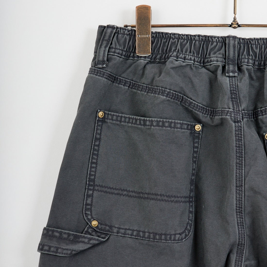 Jeans Factory Clothes [ジーンズファクトリークローズ] STANDARD ダブルニーダックカーブペインターパンツ [JFC-254-064] GREY