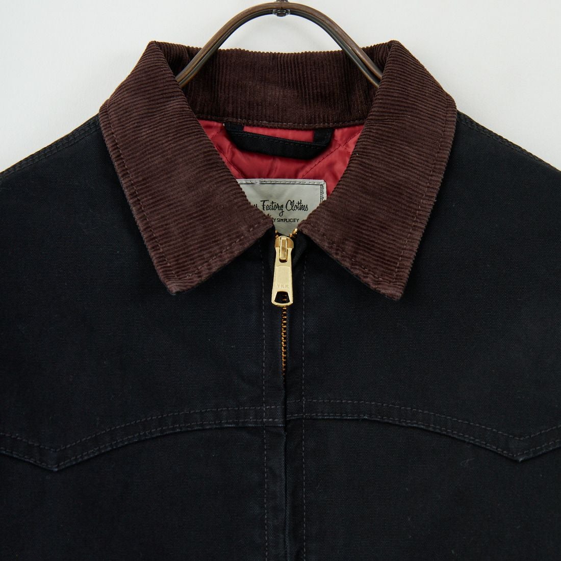 Jeans Factory Clothes [ジーンズファクトリークローズ] STANDARD ダックサンタフェワークジャケット [JFC-254-065] BLACK