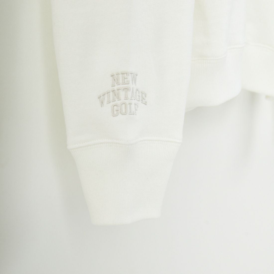 NEW VINTAGE GOLF [ニュービンテージゴルフ] スカルゴルファー クルーネックスウェット [NVG-0403] WHITE
