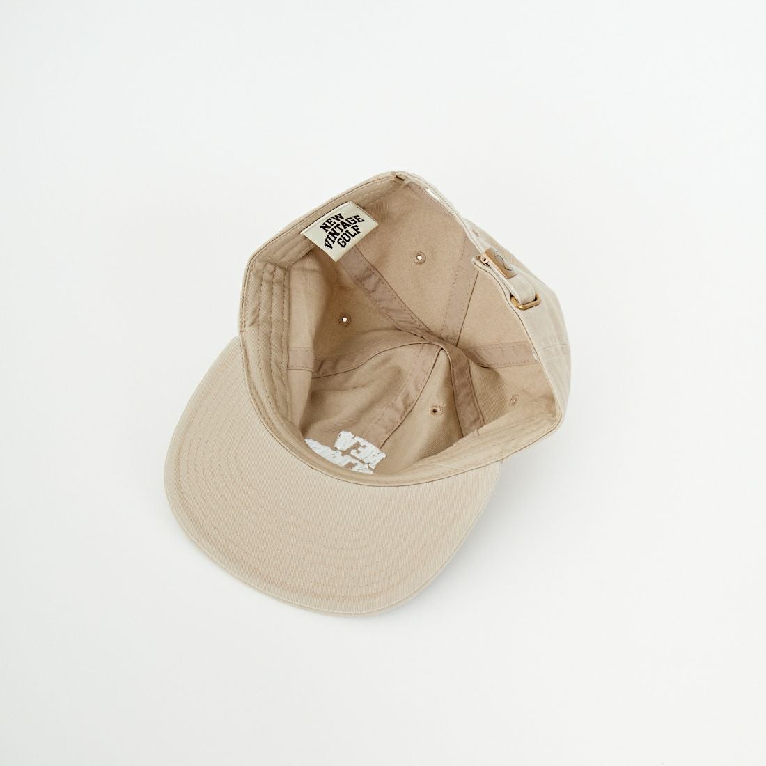 NEW VINTAGE GOLF [ニュービンテージゴルフ] アーチロゴキャップ [NVG-0418] BEIGE