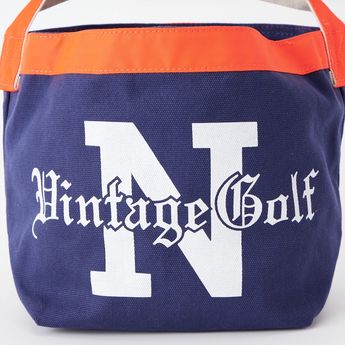 NEW VINTAGE GOLF [ニュービンテージゴルフ] ニュースペーパー カートバッグ [NVG-0417] NAVY