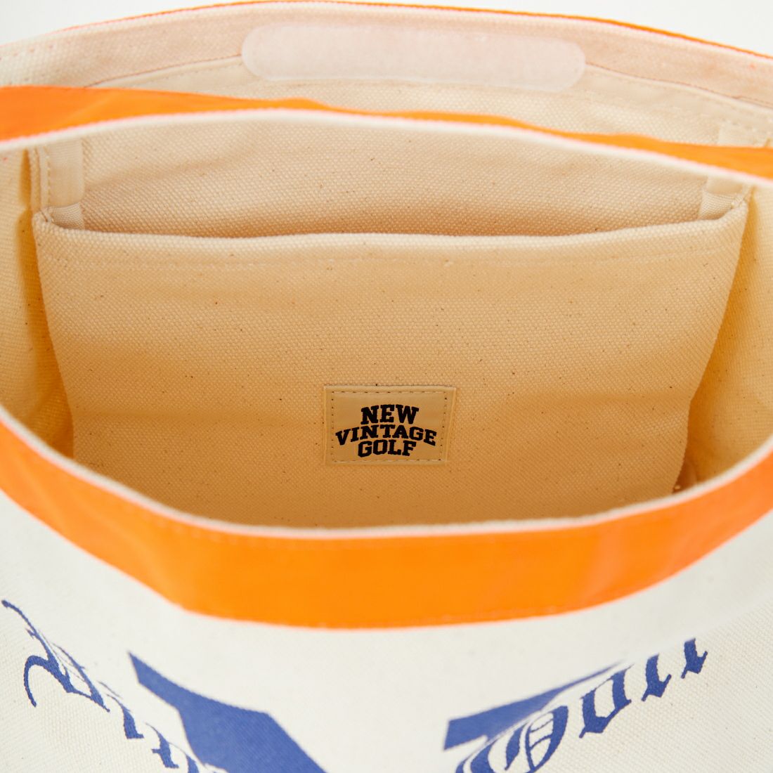 NEW VINTAGE GOLF [ニュービンテージゴルフ] ニュースペーパー カートバッグ [NVG-0417] WHITE